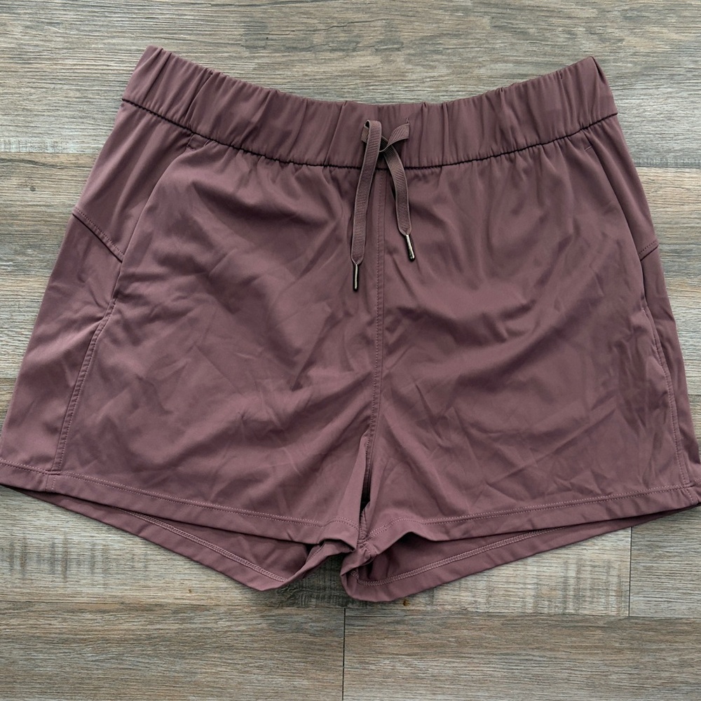 WILLIT Women's Athletic Mauve Shorts Size L